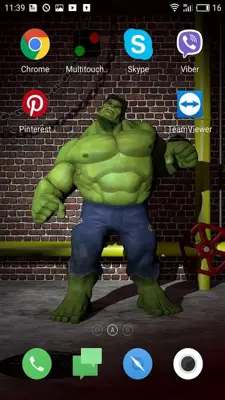 Superhero Live Wallpapers android App screenshot 1